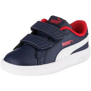 PUMA Sneaker 'Smash v2' roșu / albastru închis / alb imagine