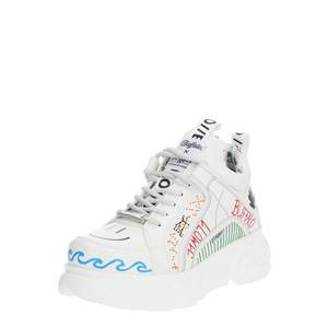 BUFFALO Sneaker low ' x by Lisa & Lena - Graffiti Style' alb / culori mixte imagine