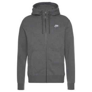 Nike Sportswear Hanorac 'M NSW CLUB HOODIE FZ BB' gri metalic imagine