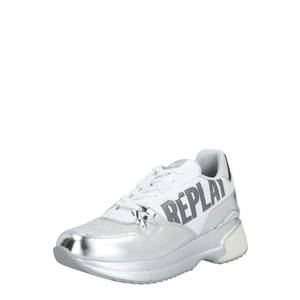 REPLAY Sneaker low 'Ingels' alb / argintiu imagine
