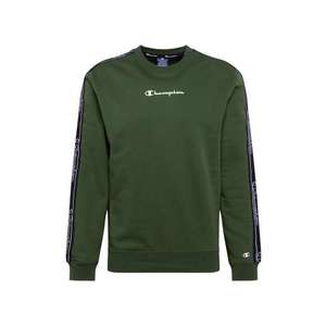 Champion Authentic Athletic Apparel Bluză de molton mix verde / alb / negru imagine