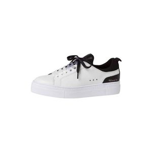 TAMARIS Sneaker low alb / negru imagine