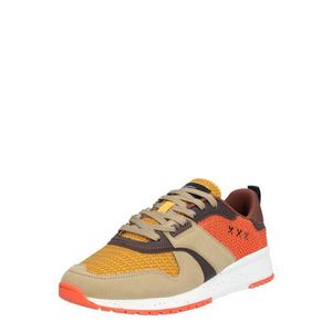SCOTCH & SODA Sneaker low 'Vivex' alb / nisip / portocaliu / galben / maro castaniu imagine
