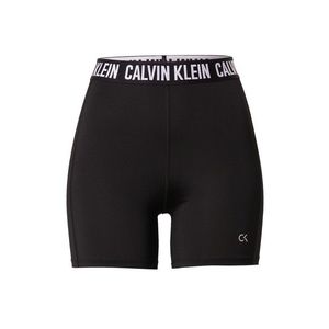 Calvin Klein Performance Pantaloni sport negru / alb imagine