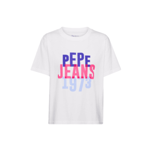 Pepe Jeans Tricou 'Adele' alb / culori mixte imagine