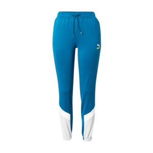 PUMA Pantaloni sport albastru / alb imagine