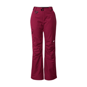 4F Pantaloni outdoor burgund imagine