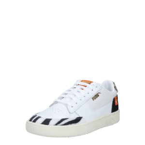 PUMA Sneaker low alb / negru / bej imagine