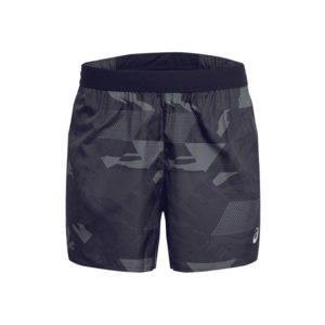 ASICS Pantaloni sport 'FUTURE CAMO SHORT' alb / negru / gri imagine