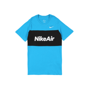 Nike Sportswear Tricou negru / albastru imagine