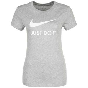Nike Sportswear Tricou gri / alb imagine