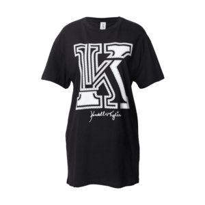 KENDALL + KYLIE Tricou 'Applic' negru / alb imagine