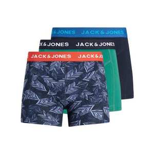 JACK & JONES Boxeri albastru închis / jad / roșu / alb / albastru porumbel imagine