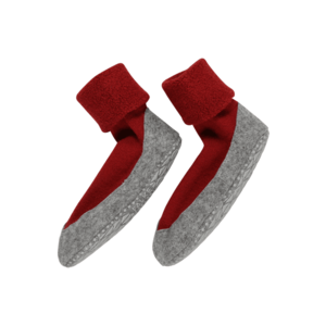 FALKE Papuci de casă roșu / gri amestecat imagine