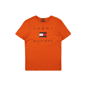 TOMMY HILFIGER Tricou portocaliu / alb / roșu / marine imagine