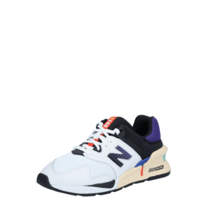 new balance Sneaker low alb / mov închis / negru / portocaliu închis / bej imagine