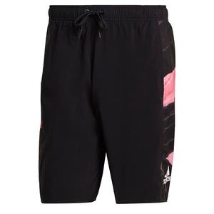 ADIDAS PERFORMANCE Pantaloni de baie 'Juventus Turin' negru / roz vechi / pitaya / alb / gri amestecat imagine