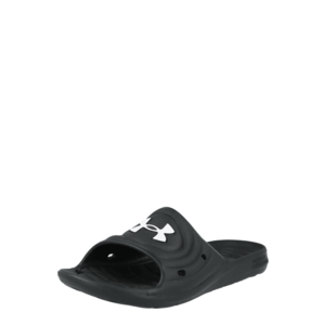 UNDER ARMOUR Flip-flops negru / alb imagine
