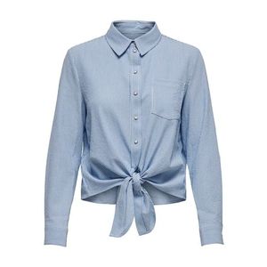 ONLY Bluză 'LECEY' albastru / alb imagine