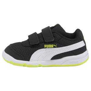 PUMA Sneaker 'Stepfleex 2' negru / galben neon / alb imagine