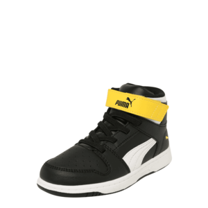 PUMA Sneaker 'Rebound Layup' alb / negru / galben imagine