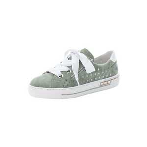 RIEKER Sneaker low alb / verde smarald imagine