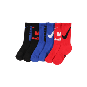 Nike Sportswear Șosete alb / roșu / albastru cer / negru imagine