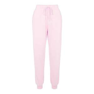 PIECES Pantaloni sport roz deschis imagine