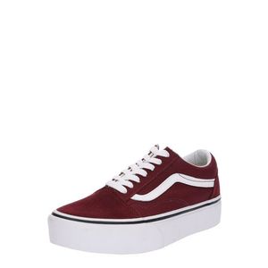 VANS Sneaker low 'Old Skool Platform' roșu bordeaux / alb imagine