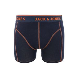 JACK & JONES Boxeri 'JACSIMPLE' albastru noapte / portocaliu imagine