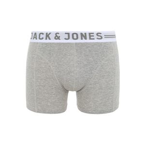 JACK & JONES Boxeri 'Sense' gri deschis / gri închis / gri amestecat / alb imagine