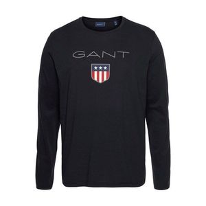 GANT Tricou 'Shield' albastru închis / gri închis / roșu / negru / alb imagine