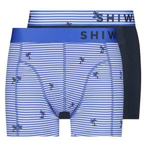 Shiwi Boxeri 'Striped palm' albastru imagine