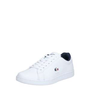 LACOSTE Sneaker low 'Carnaby' roșu / alb / navy imagine