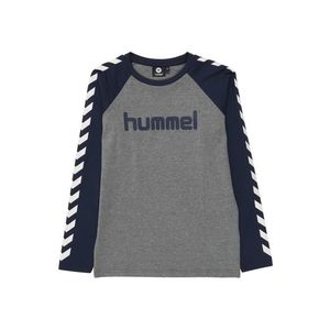 Hummel Tricou alb / gri amestecat / albastru închis imagine