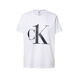 Calvin Klein Underwear Bluză de noapte negru / alb imagine