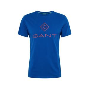 GANT Tricou 'D1. Color Lock Up' roșu / albastru închis imagine