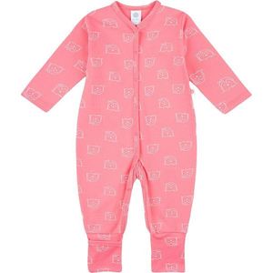 SANETTA Pijamale alb / roze imagine