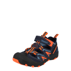 KAPPA Pantofi 'Reminder' negru / portocaliu / albastru / albastru deschis / gri imagine