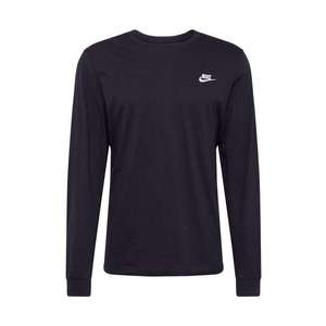 Nike Sportswear Tricou negru / alb imagine