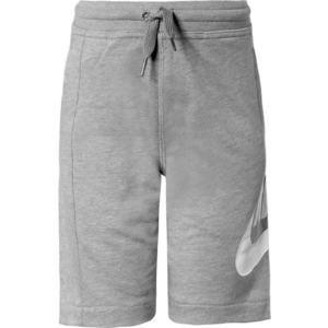 Nike Sportswear Pantaloni 'Alumni' gri / alb imagine