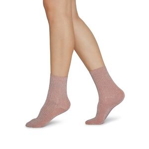 Swedish Stockings Șosete 'Stella shimmery' roz imagine