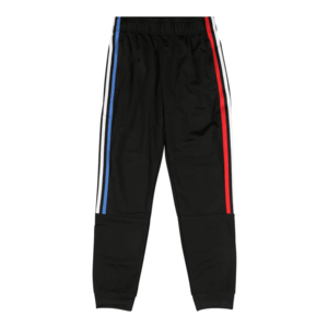 ADIDAS ORIGINALS Pantaloni negru / albastru / roșu deschis / alb imagine