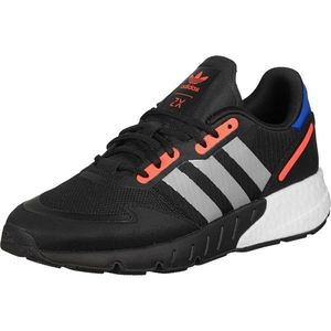 ADIDAS ORIGINALS Sneaker low 'ZX 1K Boost' negru / albastru royal / gri / coral imagine
