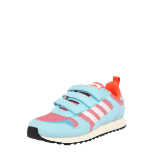 ADIDAS ORIGINALS Sneaker 'ZX 700' alb / albastru deschis / roz vechi / portocaliu imagine