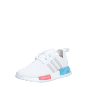 ADIDAS ORIGINALS Sneaker low 'NMD_R1' alb / albastru / roz imagine