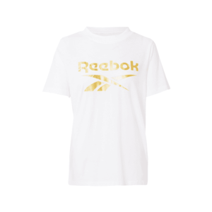 Reebok Classics Tricou alb / auriu imagine