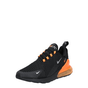 NIKE Pantofi sport 'Air Max 270' negru / portocaliu / alb imagine