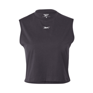 Reebok Sport Sport top negru / alb imagine