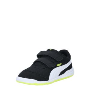 PUMA Sneaker 'Stepfleex 2' negru / galben neon / alb imagine
